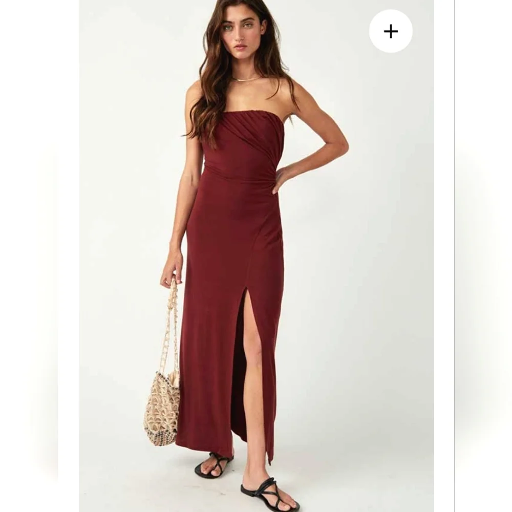 NWT- Free People Hayley Midi Dress